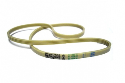 Ремень желтый для стиральной машины Megadyne 1036 J4 EL